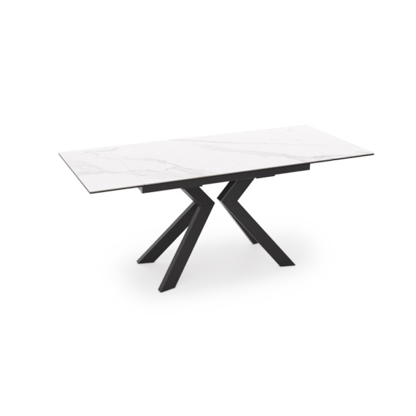 Стол PAUL 120 Bianco Grigio Cer BK PAUL 120